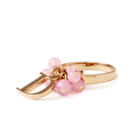 VINTAGE CHRISTIAN DIOR GOLD RING Size 5 5 1/2 - Picture 6 of 10